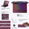 typecase Edge Keyboard Case 11-Color Backlit, Trackpad Raspberry'26