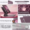 typecase Edge Keyboard Case 11-Color Backlit, Trackpad Raspberry'26