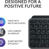 Logitech Wireless Keyboard MX Keys S Low Profile Rechargeable Bluetooth Graphite