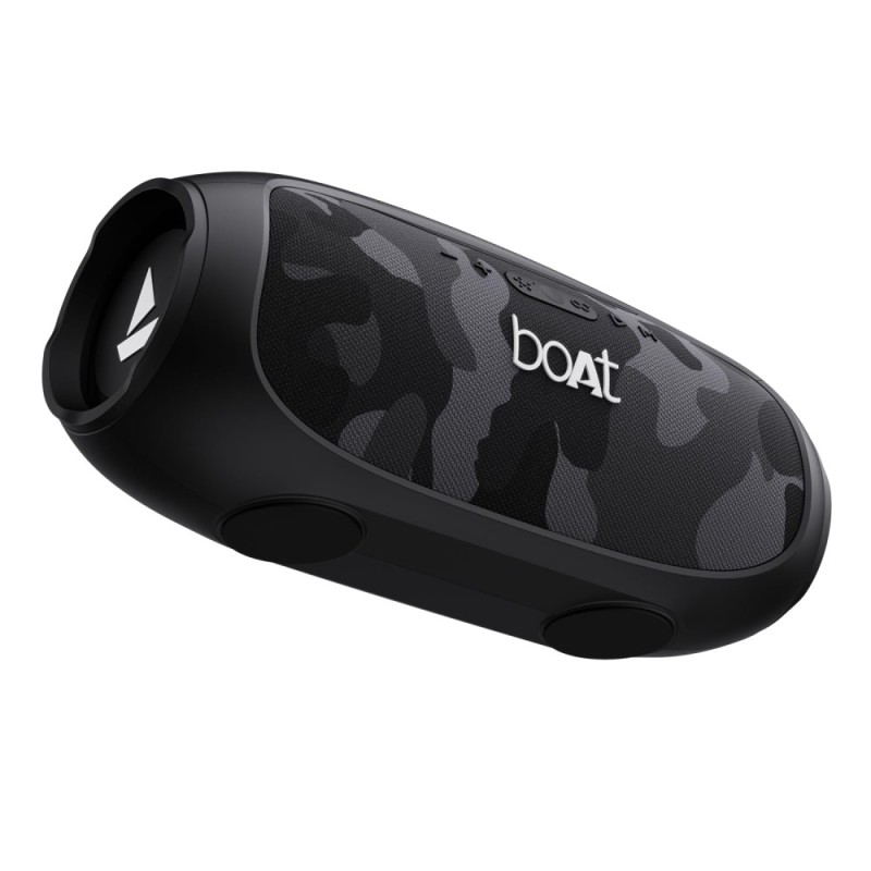 boAt Stone 1800 Bluetooth Speaker 90 W RMS Sound, IPX6, USB Type-C Camo Black