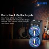 PHILIPS Audio Speaker TAX5708 400W Bluetooth, Dynamic Bass, Black