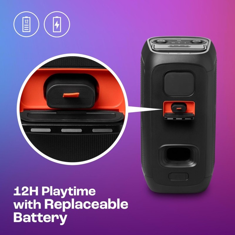 JBL PartyBox 120 Wireless Bluetooth Speaker 160W Black