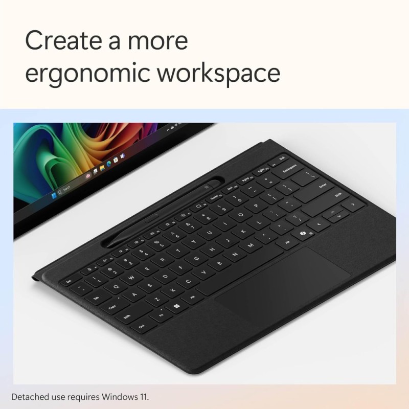 Microsoft Keyboard Type Cover EP2-01830 Infrared Black