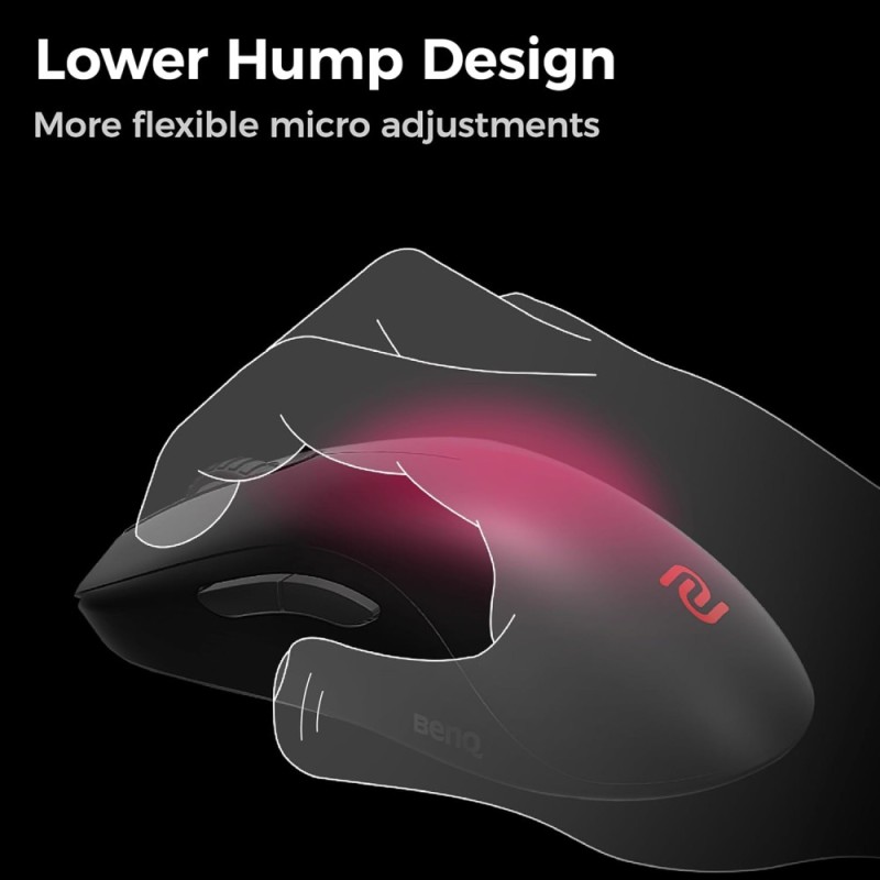 BenQ Zowie FK2-DW Wireless Gaming Mouse 4000Hz Polling Rate Black