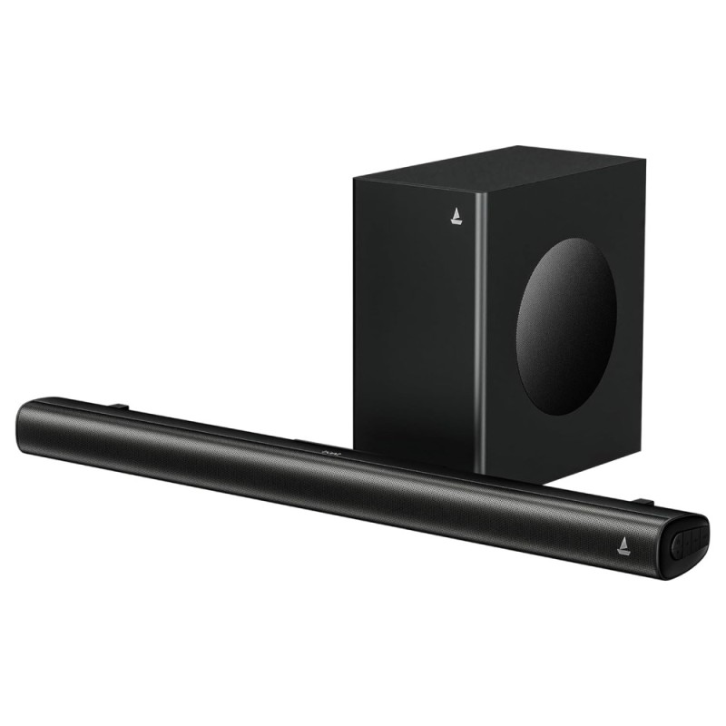 boAt Aavante 2.1 Soundbar 200W RMS, EQ Modes, Bluetooth v5.4, Blackk