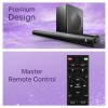 boAt Aavante 2.1 Soundbar 200W RMS, EQ Modes, Bluetooth v5.4, Blackk
