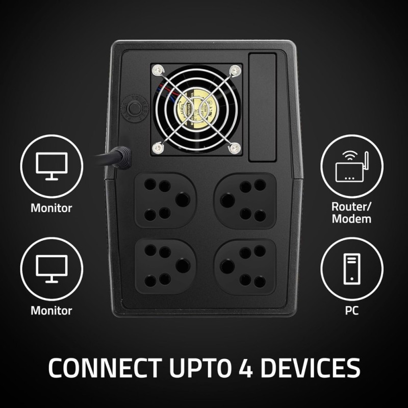 Artis UPS AR-2000VA LCD 2000VA 1200W Compact Black