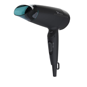 Syska 1600 Watts Hair Dryer HD1660 with 2 heat/Speed,Cold Air Function (Black)