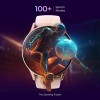 beatXP Flare Pro 1.39 HD Display Bluetooth Calling Smart Watch, 100+ Sports Modes, Heart Rate Monitoring, SpO2, AI Voice Assistant, IP68 - Champagne Gold