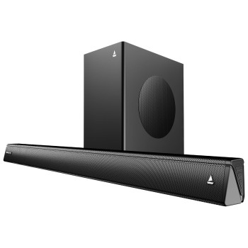boAt Aavante 2.1 2000D, Dolby Audio, 200W Signature Sound, 2.1CH Wired Subwoofer,Multiple Ports (Premium Black)