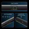 boAt Aavante Bar 950 Bluetooth Soundbar w/ 40W Signature Sound,RGB,Dual Passive Radiators, Up to 7 hrs Playback, Free Music Streaming on JioSaavn, Bluetooth Sound Bar, Soundbar Speaker (Premium Black)