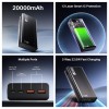 boAt Energyshroom Energyshroom PB401 20000 mAh 22.5W Fast Charging Power Bank (Carbon Black)