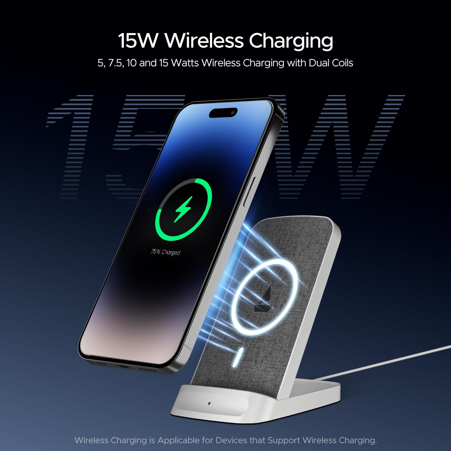 boAt Powerpod 200 Charger w/15W Wireless Charging | Elec ...