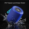 boAt Stone 352/358 Bluetooth Speaker with 10W RMS Stereo Sound, IPX7 Water Resistance, TWS Feature, Up to 12H Total Playtime, Multi-Compatibility Modes, Free Music Streaming on JioSaavn(Vibing Blue)