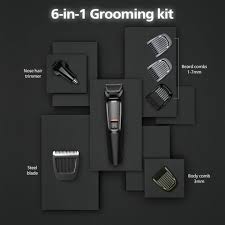 PHILIPS MG3724/30, Multigroomer, Self sharpening Blades Trimmer 60 min Runtime 7 Length Settings  (Black)