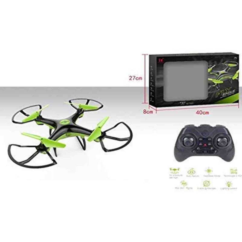 INFINITE FLY EAGLE AERIAL 6 CHANNEL QUADCOPTER DRONE (Green)