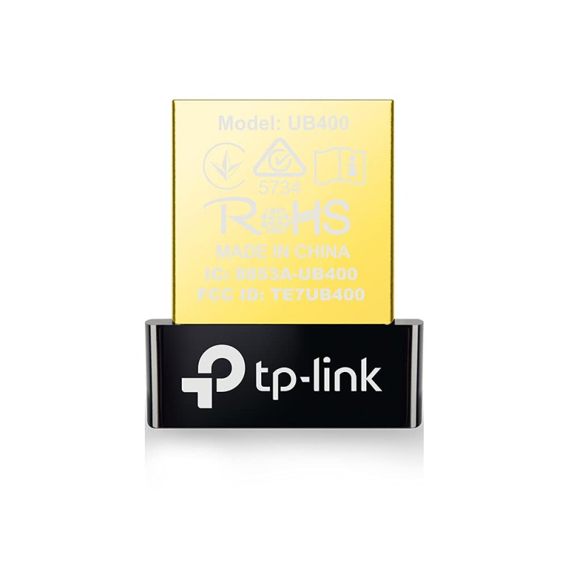 TP-Link USB Bluetooth Adapter for PC 4.0 Bluetooth Dongle Receiver Support Windows 11/10/8.1/8/7 for Desktop, Laptop, Mouse, Keyboard, Printers