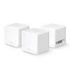 MERCUSYS Halo H30G(3-Pack) AC1300 Whole Home Mesh Wi-Fi System 1.3 Gbps Dual Band WiFi Gigabit Wireless Router 1300 Mbps Speed Coverage, White
