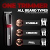 Beardo Ape-X 3-in-1 Multipurpose Trimmer for Men | Grooming Kit :- Trimmer, Shaver, Ear & Nose Trimmer | Stainless Steel self-sharpening blades | USB