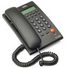 Hola Hello ! TF-600 CLI Caller ID Corded Landline Phone for intercom and EPABX Desk & Wall Mountable (Black) Made in India