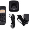 Hola Tc 700 Cordless 2.4Ghz Landline Phone with Caller Id Display Black Hola! TC 700