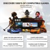 EvoFox Go Smartphone Bluetooth Gamepad for iPhones, iPads & Android | 2 Macro Back Buttons, Dual Vibration Motors, Turbo Mode, Analog Triggers, High