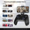 EvoFox Go Smartphone Bluetooth Gamepad for iPhones, iPads & Android | 2 Macro Back Buttons, Dual Vibration Motors, Turbo Mode, Analog Triggers, High
