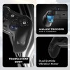 EvoFox Go Smartphone Bluetooth Gamepad for iPhones, iPads & Android | 2 Macro Back Buttons, Dual Vibration Motors, Turbo Mode, Analog Triggers, High