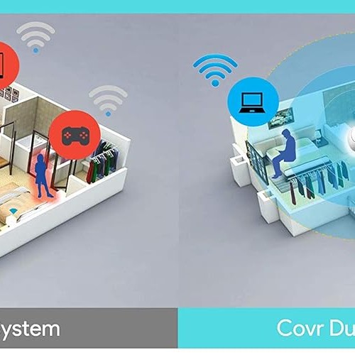 D-Link COVR-C1202 Dual Band Whole Home Wi-Fi System (Rose Gold) - Pack of 2 ‎COVR-C1202
