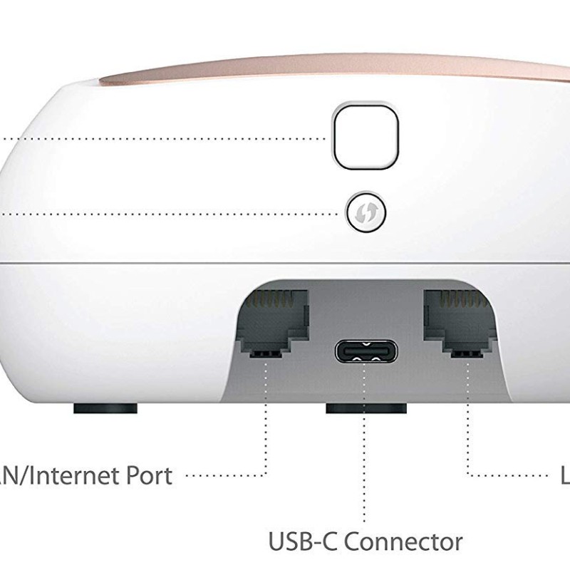 D-Link COVR-C1202 Dual Band Whole Home Wi-Fi System (Rose Gold) - Pack of 2 ‎COVR-C1202