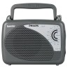 Philips DL167/94 Portable/Hand Carry Radio with MW/SW/FM Bands, Telescopic Aerial, 2xR20 Battery & Optional 3V DC Power, 4? Speaker Impedance, Tuning