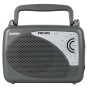 Philips DL167/94 Portable/Hand Carry Radio with MW/SW/FM Bands, Telescopic Aerial, 2xR20 Battery & Optional 3V DC Power, 4? Speaker Impedance, Tuning