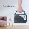 Philips DL167/94 Portable/Hand Carry Radio with MW/SW/FM Bands, Telescopic Aerial, 2xR20 Battery & Optional 3V DC Power, 4? Speaker Impedance, Tuning