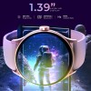 beatXP Flare Pro 1.39 HD Display Bluetooth Calling Smart Watch, 100+ Sports Modes, Heart Rate Monitoring, SpO2, AI Voice Assistant, IP68 - Champagne