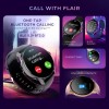 beatXP Flare Pro 1.39 HD Display Bluetooth Calling Smart Watch, 100+ Sports Modes, Heart Rate Monitoring, SpO2, AI Voice Assistant, IP68 - Champagne