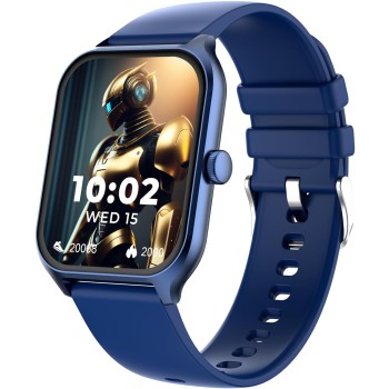 beatXP Marv Sense 1.96" Ultra HD Large Display Bluetooth Calling Smart Watch, Metal Body, Rotary Crown, 320 * 386px, 500 Nits, 60Hz Refresh Rate, 100+