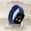 beatXP Marv Sense 1.96" Ultra HD Large Display Bluetooth Calling Smart Watch, Metal Body, Rotary Crown, 320 * 386px, 500 Nits, 60Hz Refresh Rate, 100+
