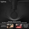 Lifelong LLGM117 Percussion Massage Gun for Pain Relief, Deep Tissue, 6 Speeds & 7 Massage Heads, Cordless, Quiet Operation for Neck, Shoulders, Back