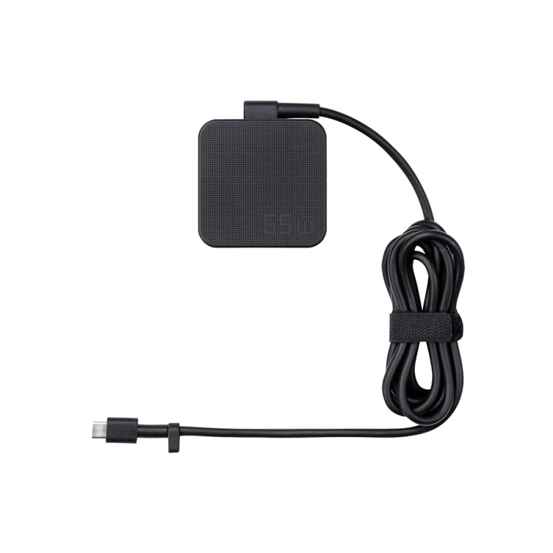 ASUS AC65-00 65W USB Type-C Adapter/Charger Connector, USB PD 3.0 Technology with 5V/3A, 9V/3A, 15V/3A and 20V/3.25A Output for Laptop, Black
