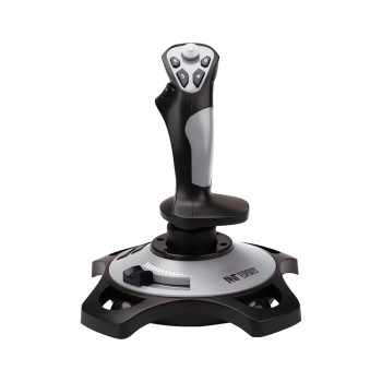 Ant Esports JS55 Flight Simulator Controls, Flight Joystick Controls With Vibration Function and Throttle Controls Wired Flight Stick for PC Windows