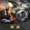 Ant Esports JS55 Flight Simulator Controls, Flight Joystick Controls With Vibration Function and Throttle Controls Wired Flight Stick for PC Windows