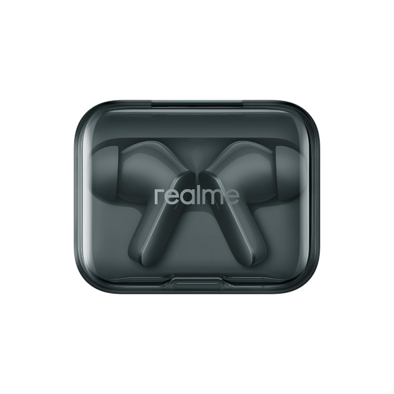 realme Buds Air 7,12.4mm Dynamic Bass Drivers,52Hrs Playtime,52dB Hybrid ANC,6 Mic ENC,45ms Low Latency,360° Spatial Audio,Hi-Res LHDC,IP55 Dust &