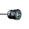 JXL Car Reverse Backup Parking Camera LED Night-Vision HD Rear View Parking Camera for All Cars (Metal Body) 170 Degree Wide View