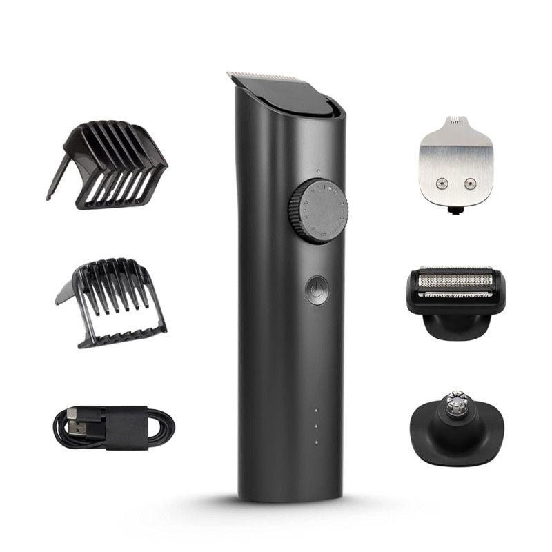 MI Xiaomi Grooming Kit,(Trimmer Kit) All-In-One Professional Styling trimmer, Body Groomer, Nose & Ear Hair Trimming blade, Beard Comb,40 Length