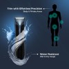 Ikonic Trimmer Body and Hygiene Trimmer for Men - Beard, Body, Hair Gromming, With Three Comb Attachment, Waterproof , Advanced Stainless Steel