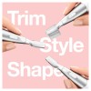 Braun Mini Unisex Precision Eyebrow Trimmer Fg1106, Corded Electric, Compact Size, Portable with Protective Cap, Multicolour