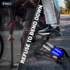 Woscher StepAir+ Double Cylinder Foot Tyre Inflator for Car and Bike, Air Pump 8705M