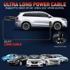 WOSCHER Prime Car Vacuum Cleaner 12V High Power 120W Handheld Portable Car Vacuum for Deep Cleaning (Black) 589