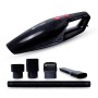 GoMechanic Neutron 4500 Handheld Super Suction Wet/Dry 4.5KPa Power Car Vacuum Cleaner with Anti-Bacterial Cleaning (Black)