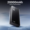 boAt Energyshroom Energyshroom PB401 20000 mAh 22.5W Fast Charging Power Bank (Carbon Black) ‎Energyshroom PB401